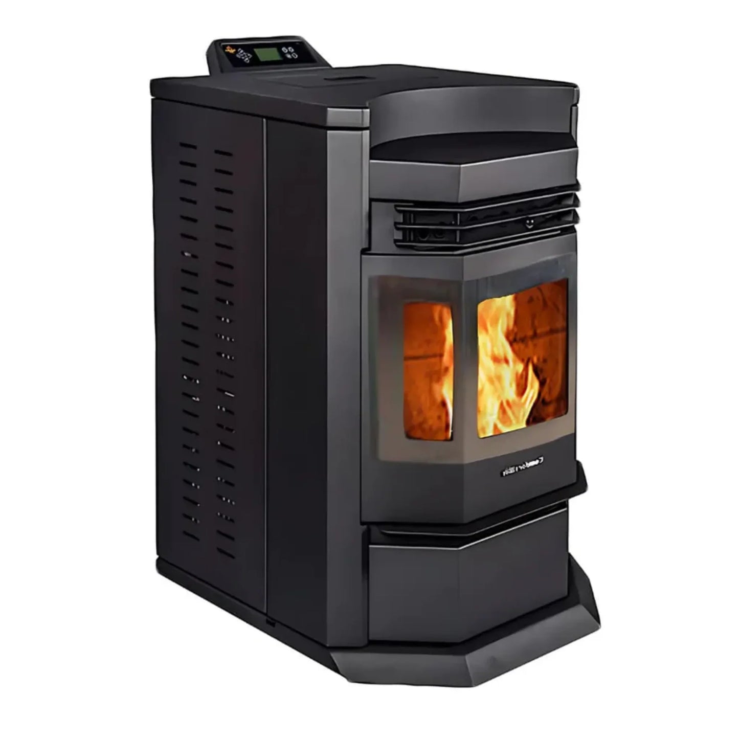 ComfortBilt Pellet Stove with Stainless Steel Trim - HP22N-Black-SS