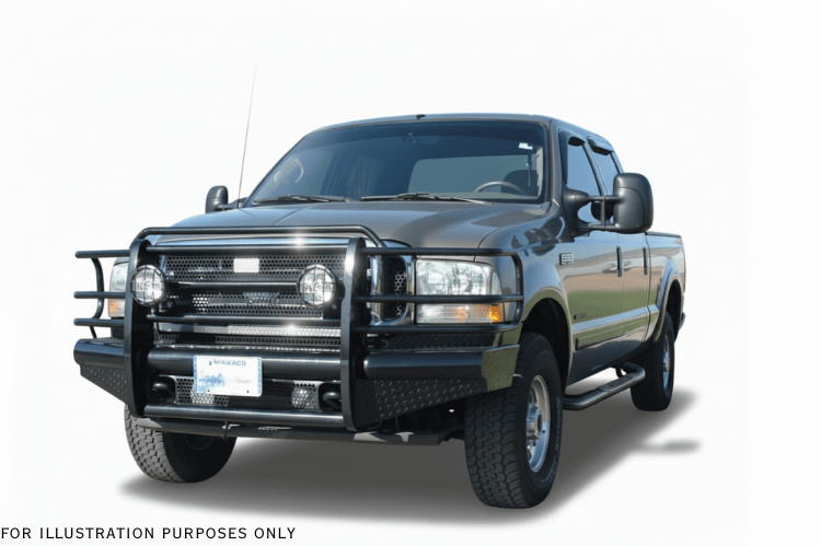 2004 Ford F250 Superduty Complete Protection Kit - Ranch Hand + Westin Steps