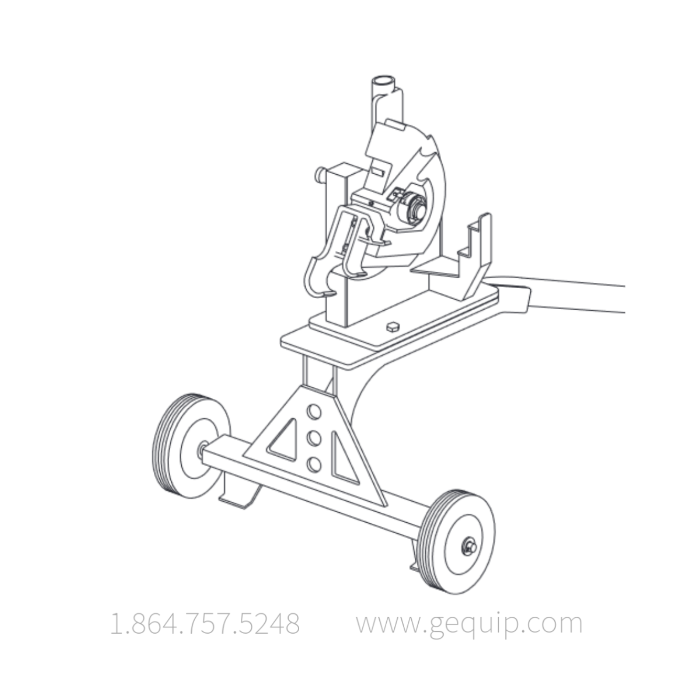 Current Tools 750 Mechanical Bender for 1/2in. to 1in. Conduit - Reconditioned - Current Tools 750