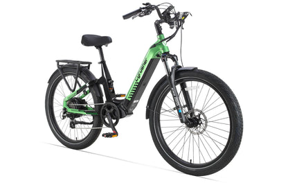 Cyrusher Sprint Step-Through City E-Bike - US-Sprint-Green