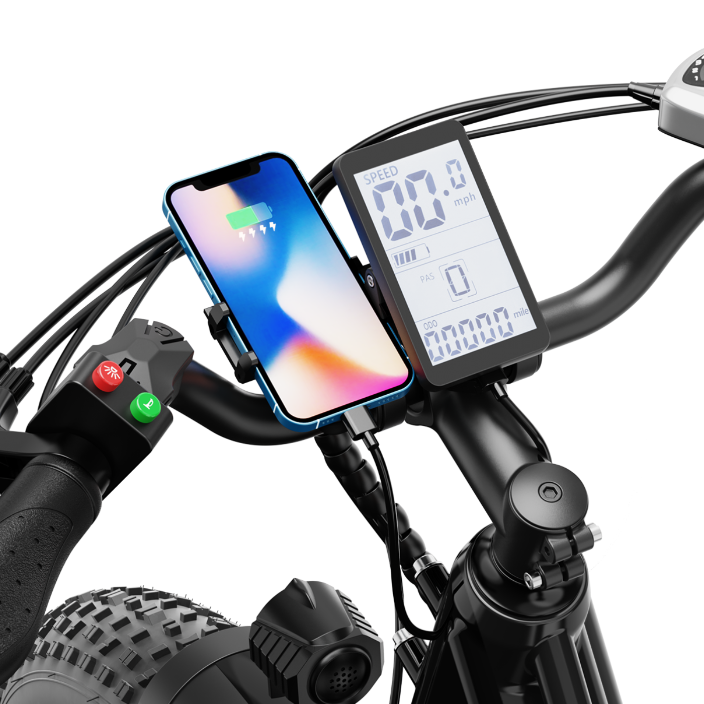 Aipas M2 Xterrain Ebike - Aipas-M2-black