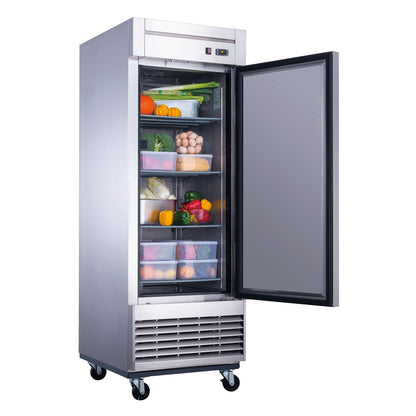 Chef AAA - T28R Commercial 27" Reach-In Refrigerator Solid 1 Door 17.7 cu.ft. - T28R