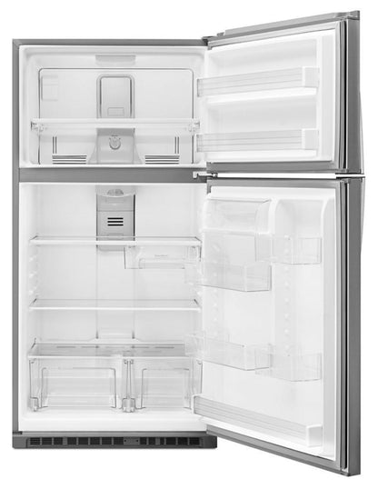 WHIRLPOOL  33-inch Wide Top Freezer Refrigerator - 21 cu. ft. - WRT511SZDM-KT