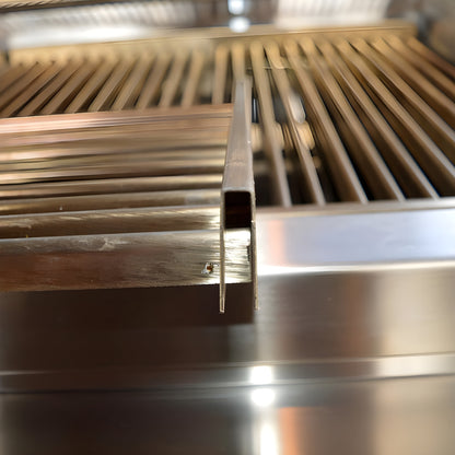 TEC Grills 44" Sterling Patio On Stainless Cabinet With Side Shelves (64") - STPFR2LPCAB