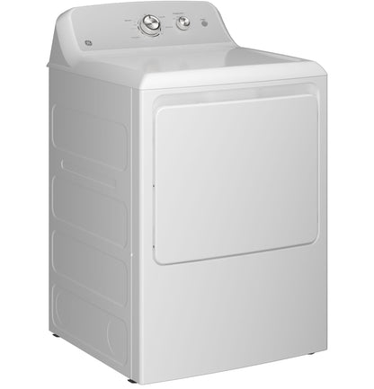 GE APPLIANCES GTD38EASWWS GE(R) 7.2 cu. ft. Capacity Electric Dryer with Up To 120 ft. Venting​ and Reversible Door​