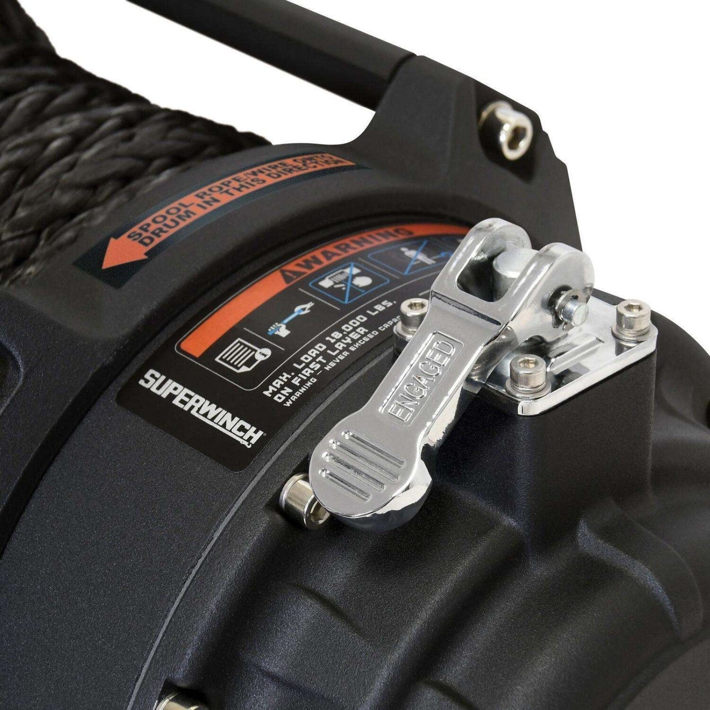 Tiger Shark 18000SR Winch - Synthetic - 1518001