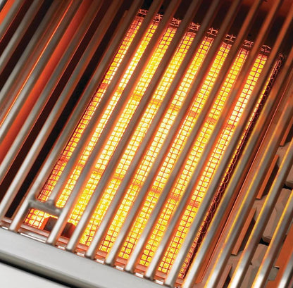 Delta Heat 38 Inch Black Natural Gas Grill W/ Rotisserie and Sear Zone