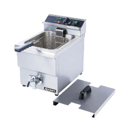 Adcraft  Full Pot Countertop Electric Deep Fryer with Faucet - 25 lbs - DF-12L