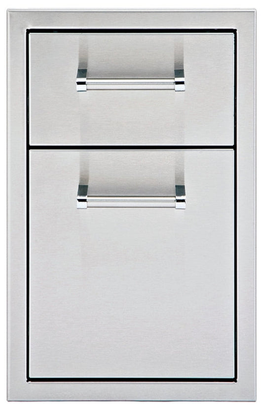 Delta Heat 13 Inch Double Storage Drawers - DHSD132-B