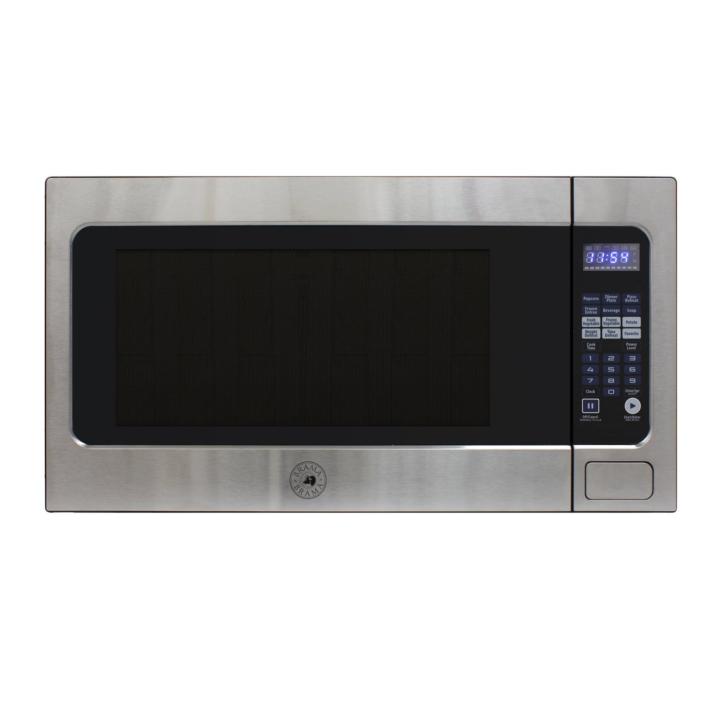 Vinotemp 24" Built-In Microwave Oven, in Stainless Steel - BR-MW-BI22-S