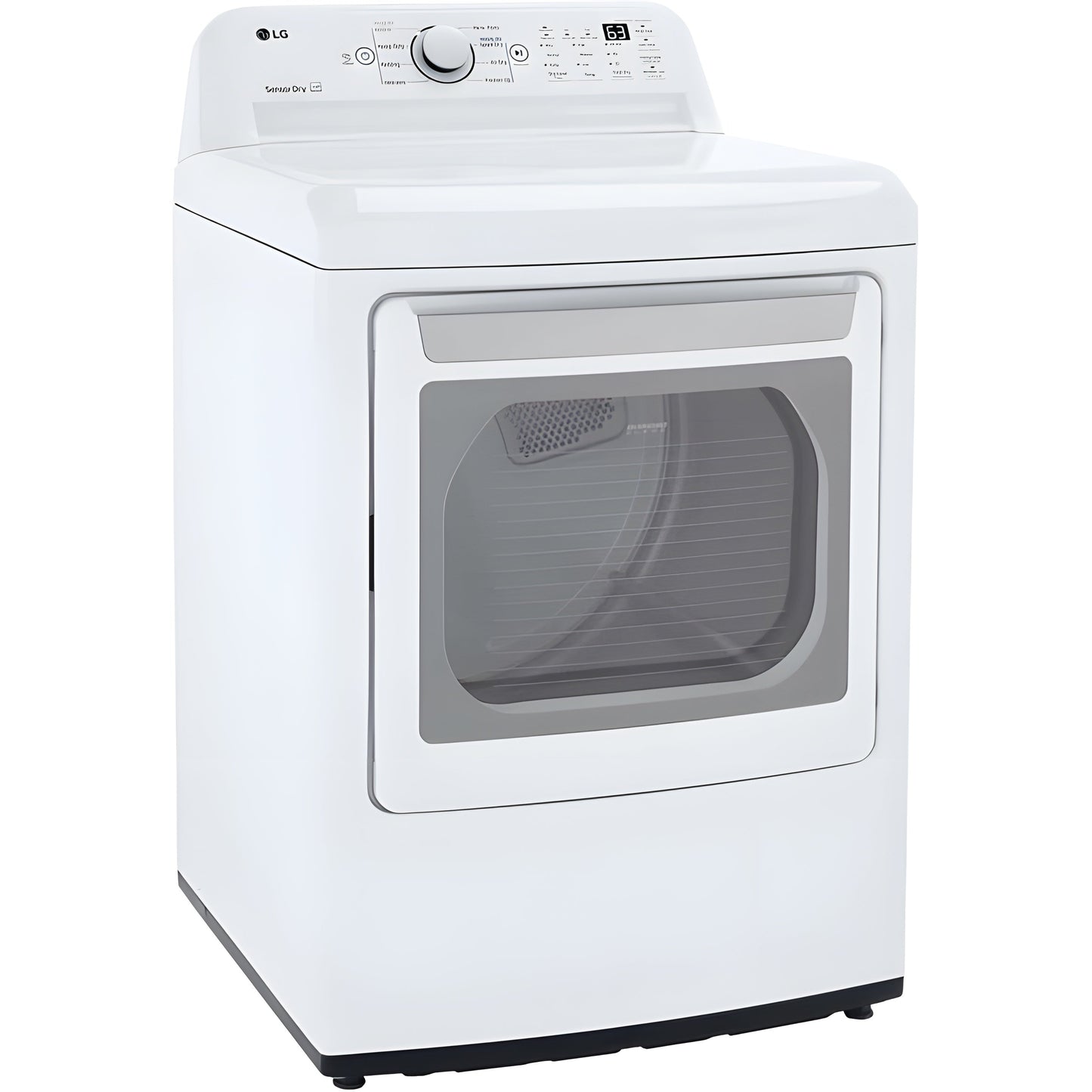 LG 7.3-Cu. Ft. Ultra Large Capacity Gas Dryer with Sensor Dry Technology (DLG7151W)