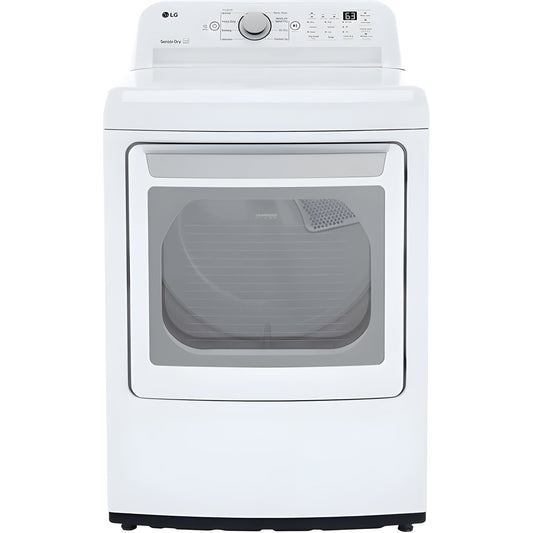 LG 7.3-Cu. Ft. Ultra Large Capacity Gas Dryer with Sensor Dry Technology (DLG7151W)