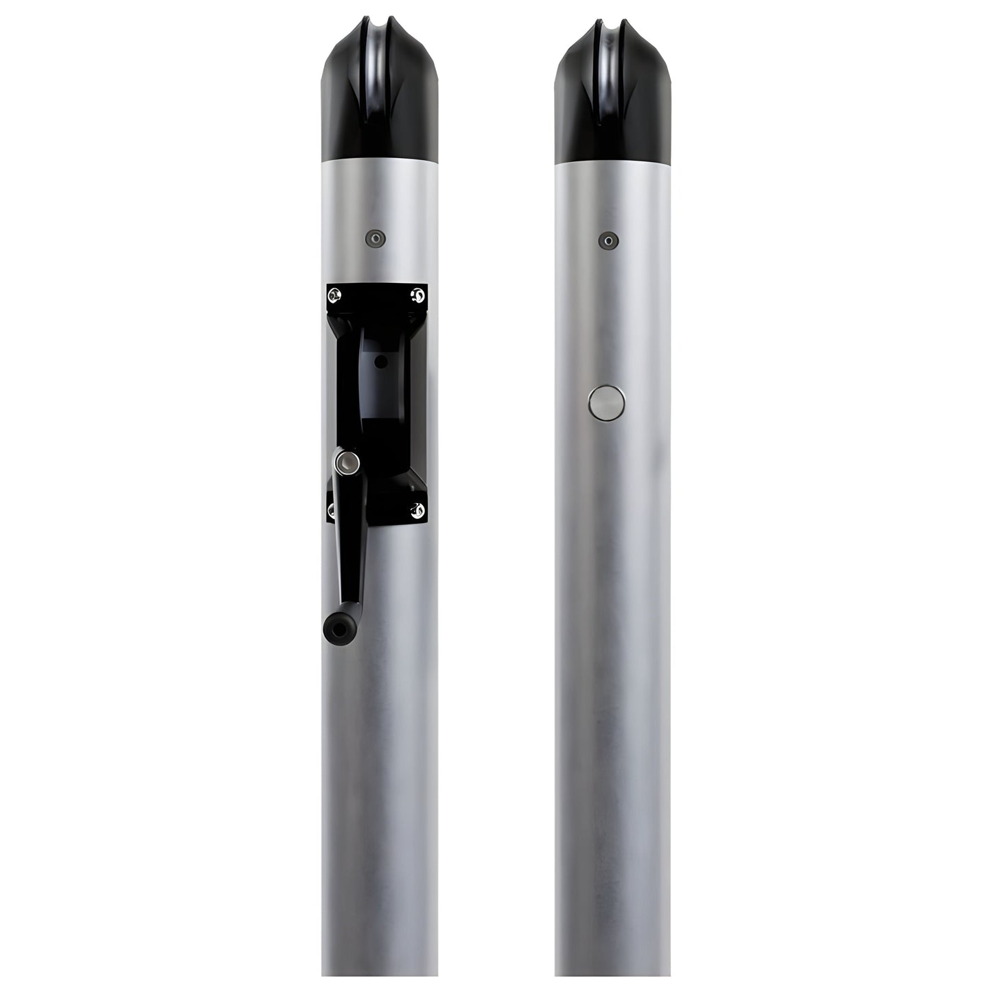 Dominator Round Heavy-Duty Inground Pickleball System - rpb-ig2