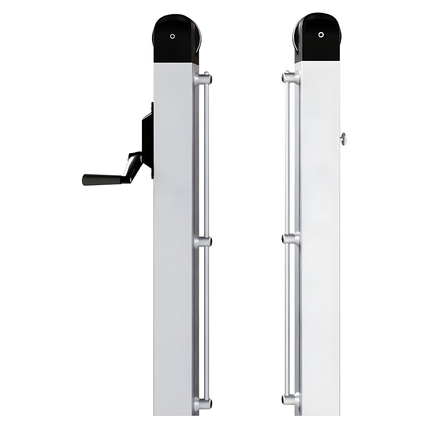 Dominator Square Heavy-Duty Inground Pickleball System - spb-ig22