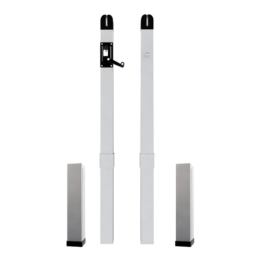 Dominator Square Heavy-Duty Inground Pickleball System - spb-ig22