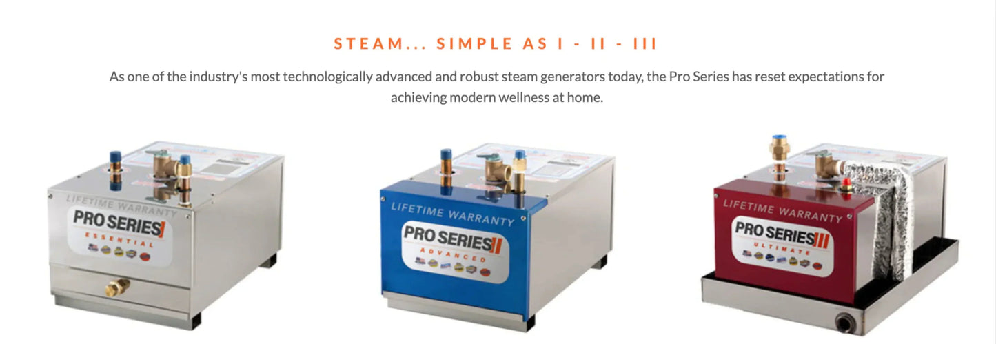 ThermaSol Pro Series 3 "Ultimate" Steam Generator - PROIII - PROIII-84