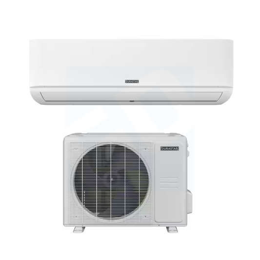Durastar DRAW18F2A & DRA1U18S2A 18,000 BTU 24.0 SEER2 Wall Mounted Heat Pump System - R454B