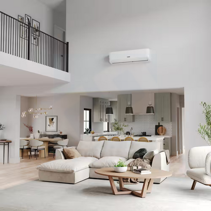 Durastar DRAW18F2A & DRA1U18S2A 18,000 BTU 24.0 SEER2 Wall Mounted Heat Pump System - R454B