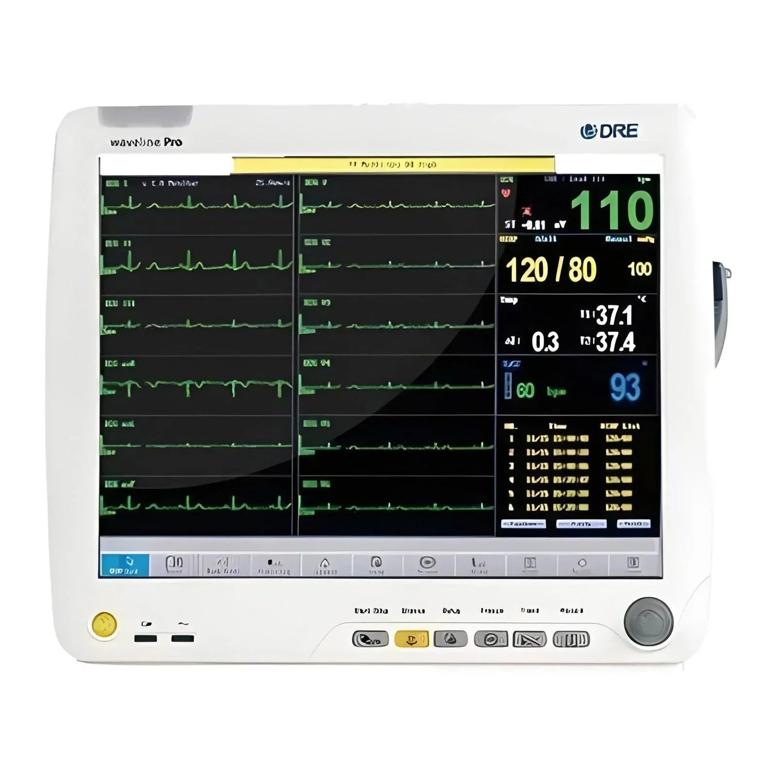DRE Waveline Pro Multi-function Veterinary Monitor - DR-2012