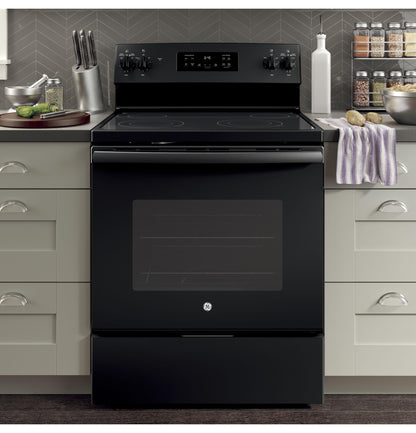 GE APPLIANCES JB645DKBB GE(R) 30" Free-Standing Electric Range - JB645DKBB-KT