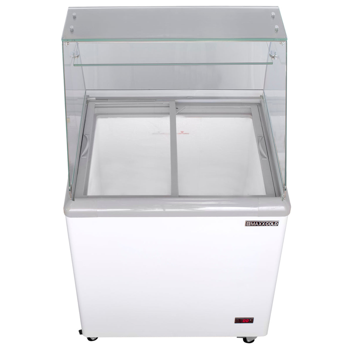 Maxx Cold MXDC-4 Ice Cream Dipping Cabinet Freezer, 31.5" - MXDC-4