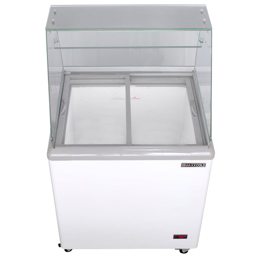 Maxx Cold MXDC-4 Ice Cream Dipping Cabinet Freezer, 31.5" - MXDC-4