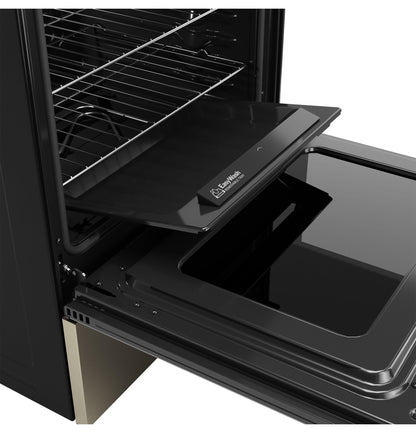 GE APPLIANCES GRF600AVES GE(R) 30" Free-Standing Electric Convection Range with No Preheat Air Fry and EasyWash(TM) Oven Tray - GRF600AVES-KT