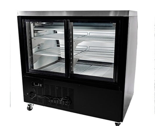 Saba - SCGG-47, Commercial 42" Curved Glass Deli Case Refrigerator 18 cu.ft. - SCGG-47