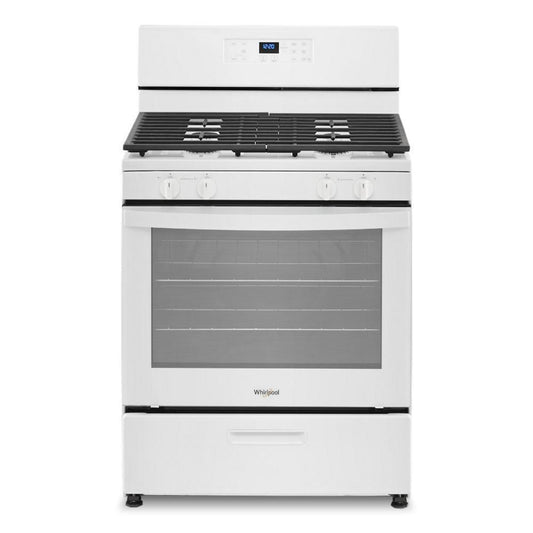WHIRLPOOL&nbsp; 5.1 Cu. Ft. Freestanding Gas Range with Broiler Drawer - WFG320M0MW-KT