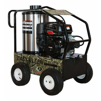 Easy-Kleen Commercial (Hot Water - Gas) Pressure Washer, 3.5 GPM, 4000 PSI, 14 HP, Kohler Engine, Mossy Oak -EZO4035G-K-GP-12-MO