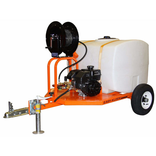 Easy-Kleen Commercial Pressure Washer Trailer, Cold Water, 3 GPM, 2700 PSI, RV Wash/Car Lot - RVWASH100/6.5-K