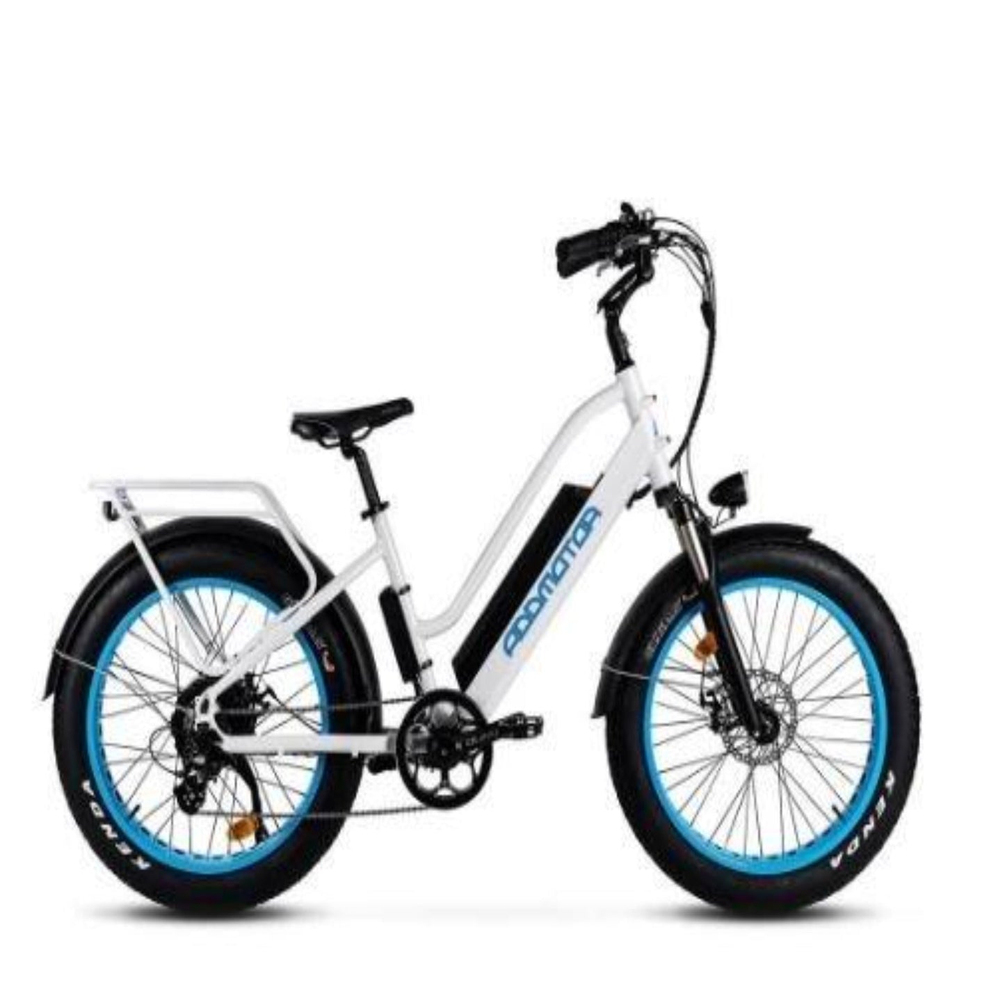 AddMotor 750W Motan M-430 Step-Thru Electric Fat Tire Bike - EB-MOTANM430-BLK