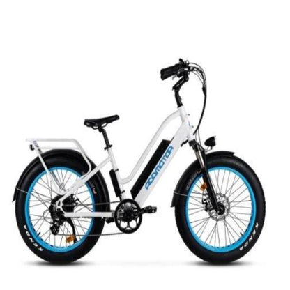 AddMotor 750W Motan M-430 Step-Thru Electric Fat Tire Bike - EB-MOTANM430-BLK