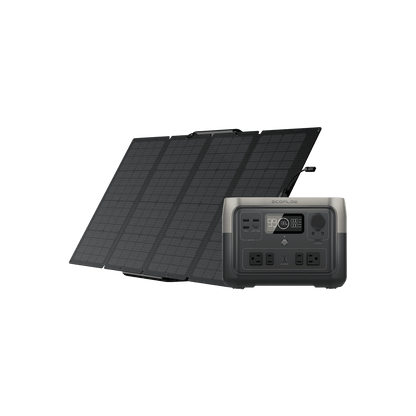 EcoFlow RIVER 2 Max +160W Portable Solar Panel - RIVER2MAX-160-1-US