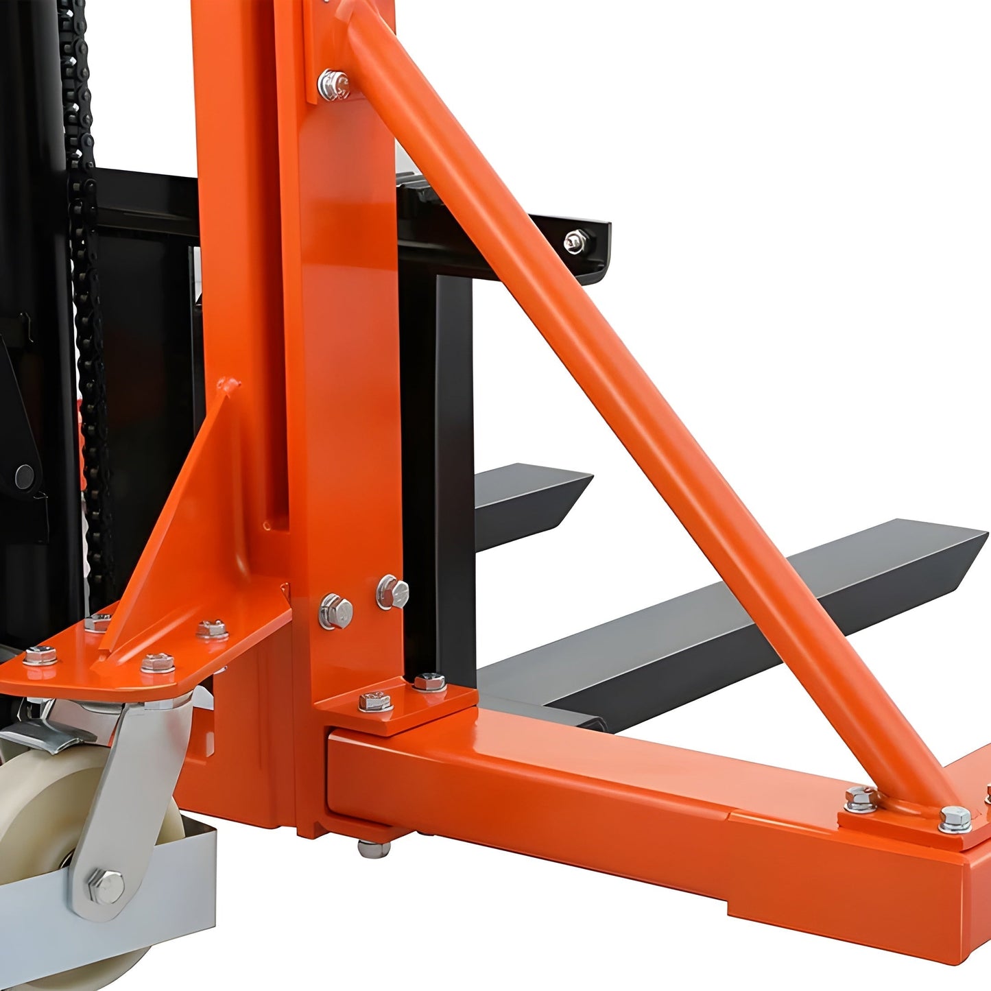 Tory Carrier Fully Powered Electric Stacker with Straddle Legs 2640 lbs. Capacity 98" Lifting Height New - ESS26RE-19-98