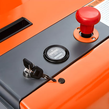 Tory Carrier Counterbalanced Electric Stacker 3300 lbs. Capacity 177" Lifting Height New - NAT33W-177