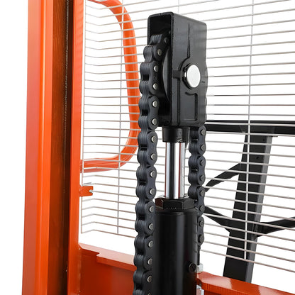 Tory Carrier Manual Stacker with Straddle Legs 2200 lbs. 63" Lifting Height New - MSSL2263