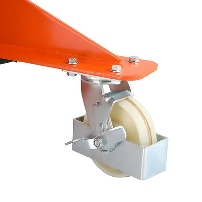 Tory Carrier Manual Pallet Stacker Adjustable Forks Fixed Legs 2200 lbs. 63" Lifting Height New - MSF2263