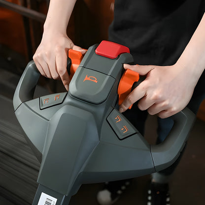 Tory Carrier Fully Powered Electric Stacker with Straddle Legs 2640 lbs. Capacity 98" Lifting Height New - ESS26RE-19-98