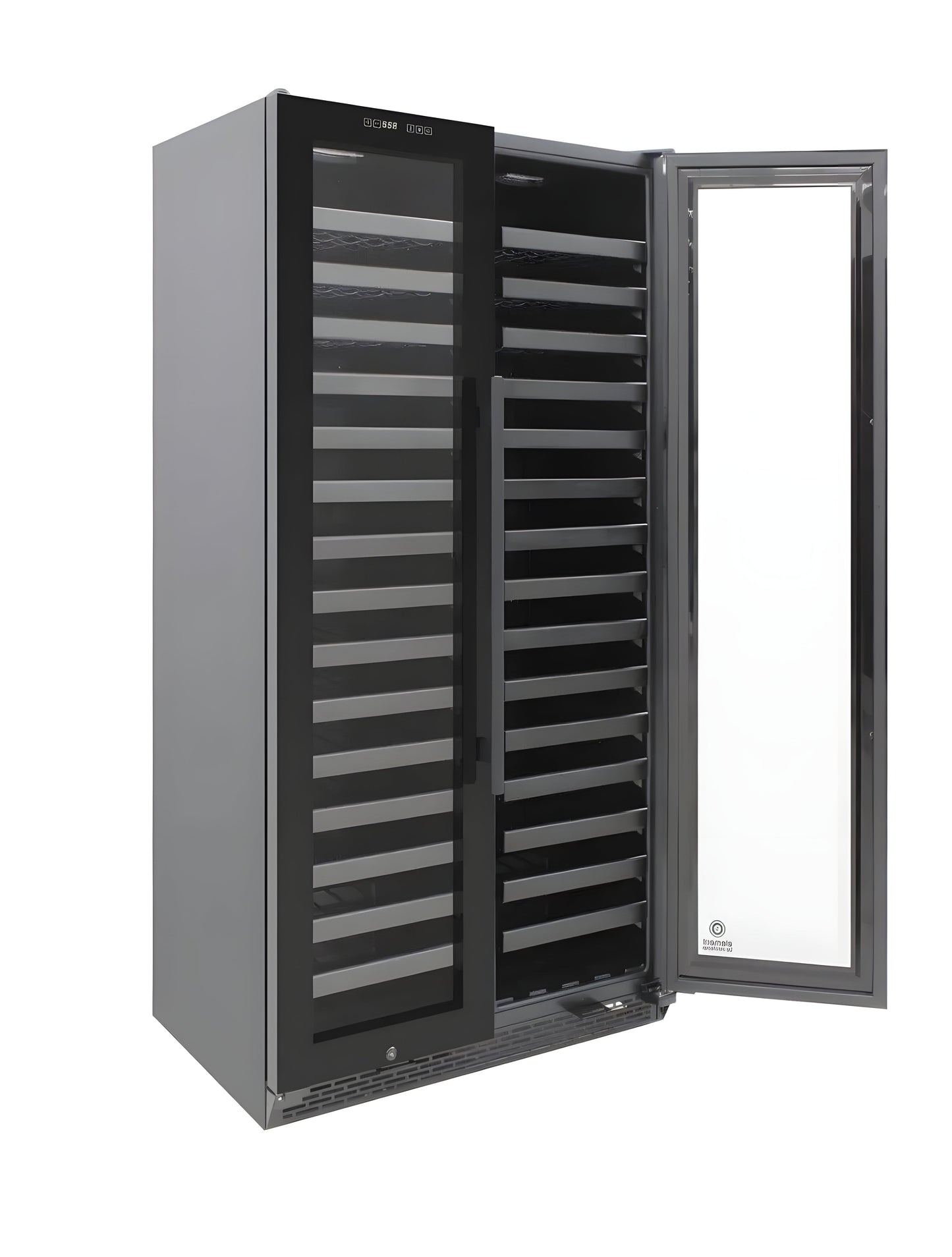 Vinotemp 36-Inch Double Door Wine Cooler - EL-36TD180
