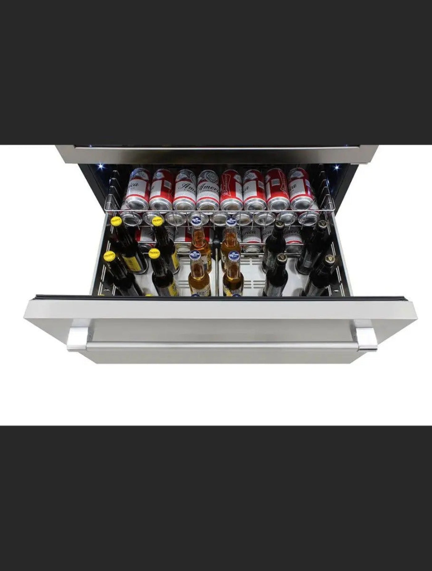 Vinotemp Wine Cooler & Drawer - EL-BWC30TB-S