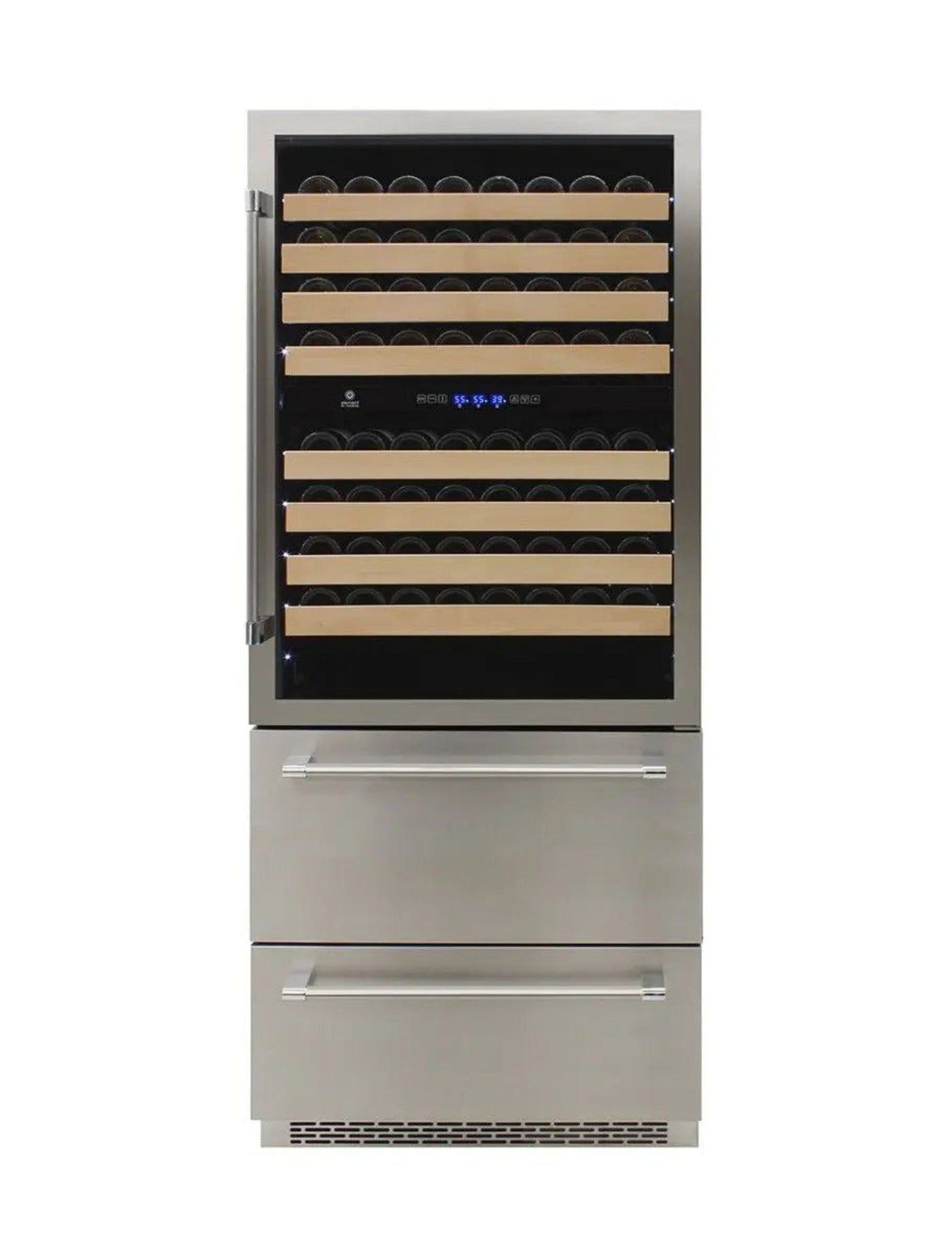 Vinotemp Wine Cooler & Drawer - EL-BWC30TB-S