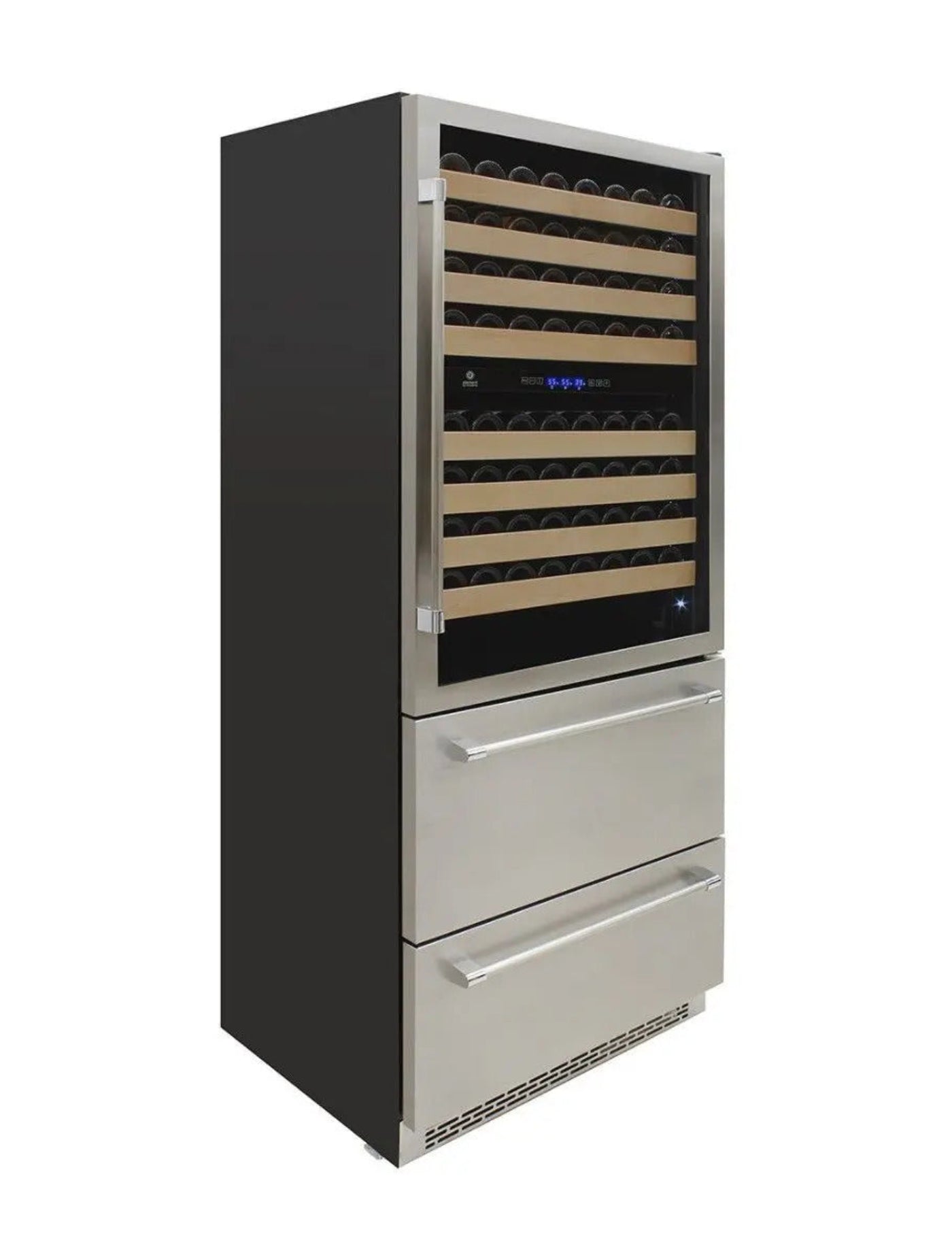 Vinotemp Wine Cooler & Drawer - EL-BWC30TB-S