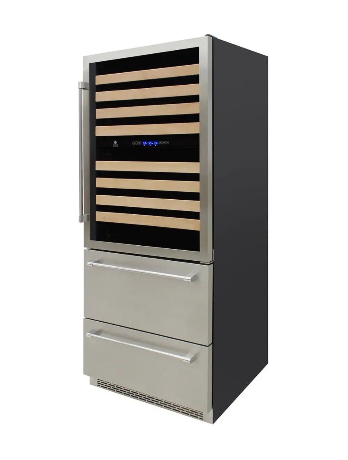 Vinotemp Wine Cooler & Drawer - EL-BWC30TB-S