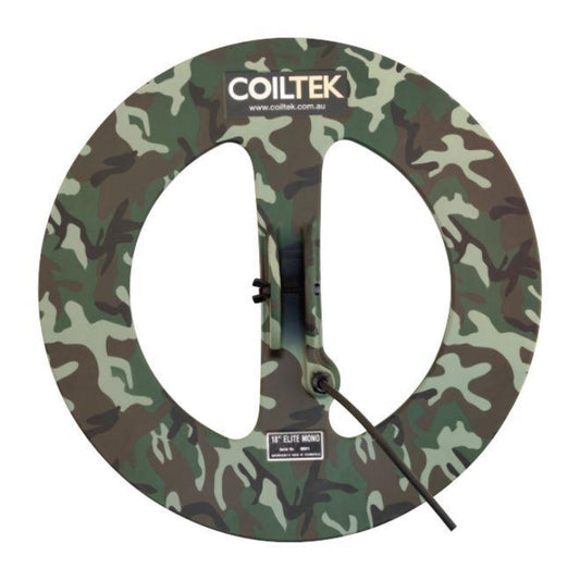 MineLab Coiltek 18" Elite Mono - Camo Design For Minelab SD / GP / GPX Series Detectors - C01-0022