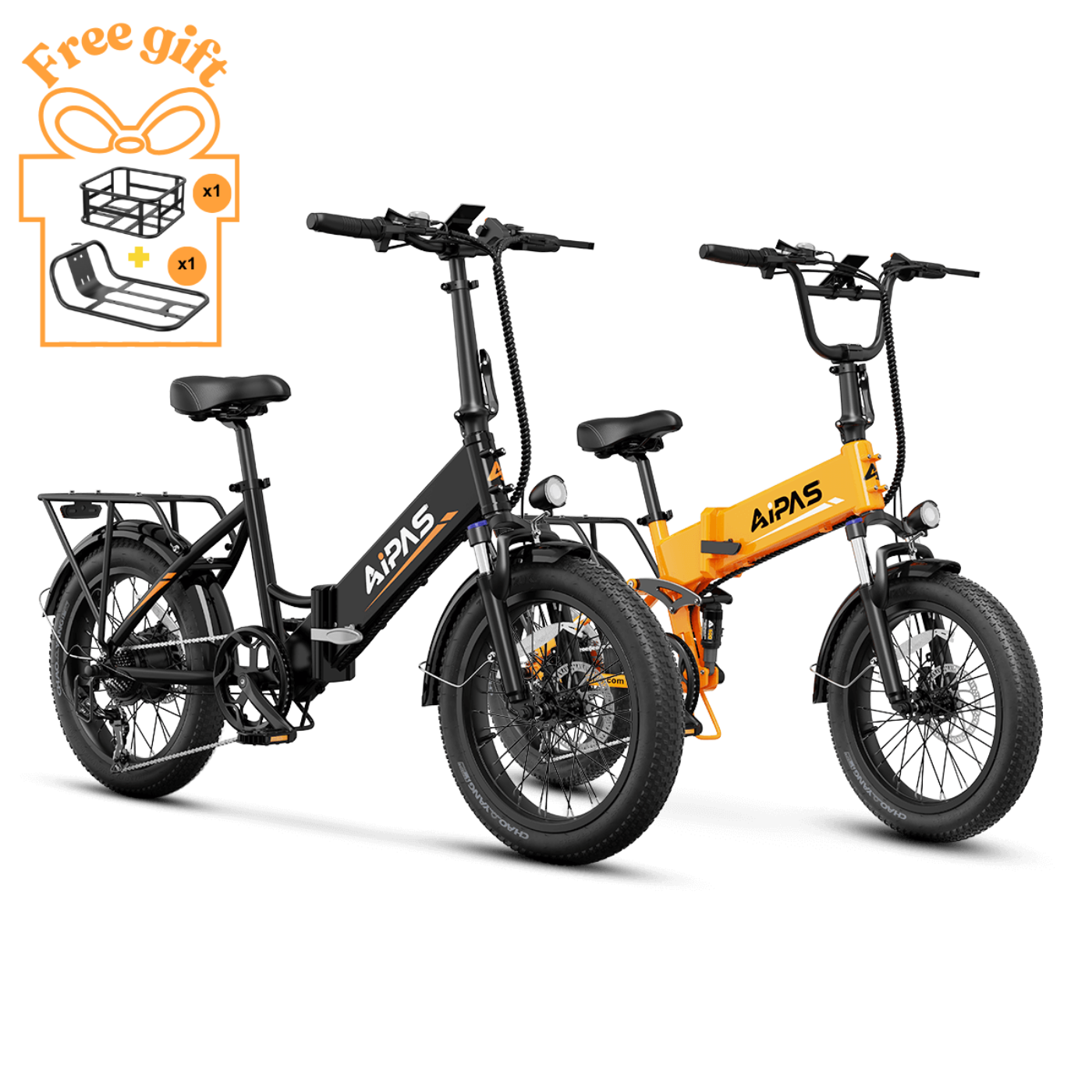 Aipas Ebike Combo Sale F3+A2 - Combo_F3-OR_and_A2E-BK