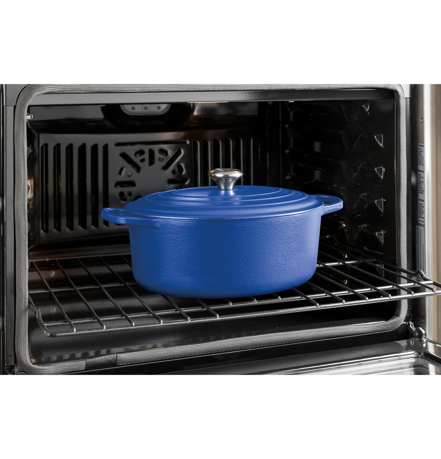 GE APPLIANCES JTD5000SVSS GE(R) 30" Smart Built-In Self-Clean Convection Double Wall Oven with No Preheat Air Fry - JTD5000SVSS-KT