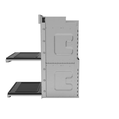 GE APPLIANCES JTD5000SVSS GE(R) 30" Smart Built-In Self-Clean Convection Double Wall Oven with No Preheat Air Fry - JTD5000SVSS-KT