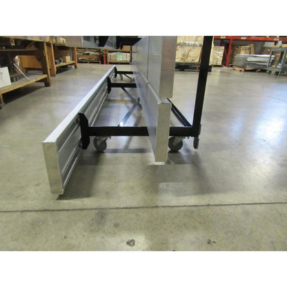 Bleacher Fanstand Indoor Tip-N-Roll Bleachers - FAN2-1FP-TNR-9