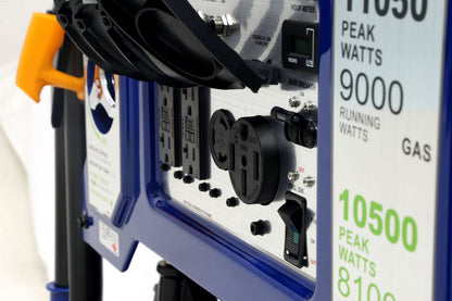 Ford-FG11050PBE 11,050W Dual Fuel Portable Generator with Switch & Go Technology - PowerGen USA - FG11050PBE